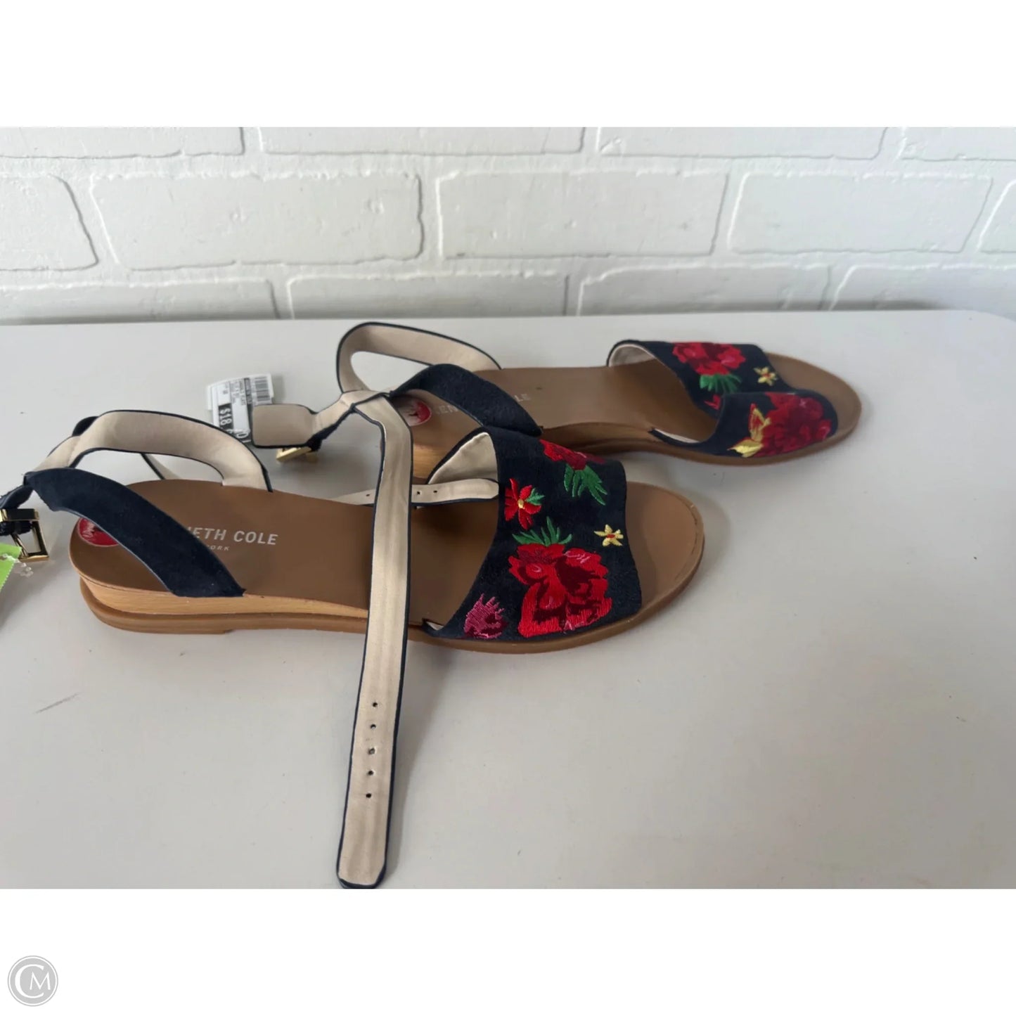 Sandals Flats By Kenneth Cole In Blue & Red, Size: 10