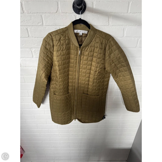 Jacket Puffer & Quilted By Kenneth Cole In Green, Size: M