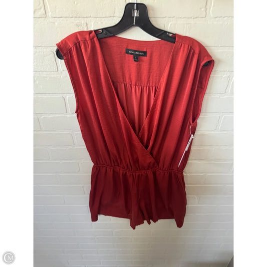 Romper By Banana Republic In Orange, Size: M