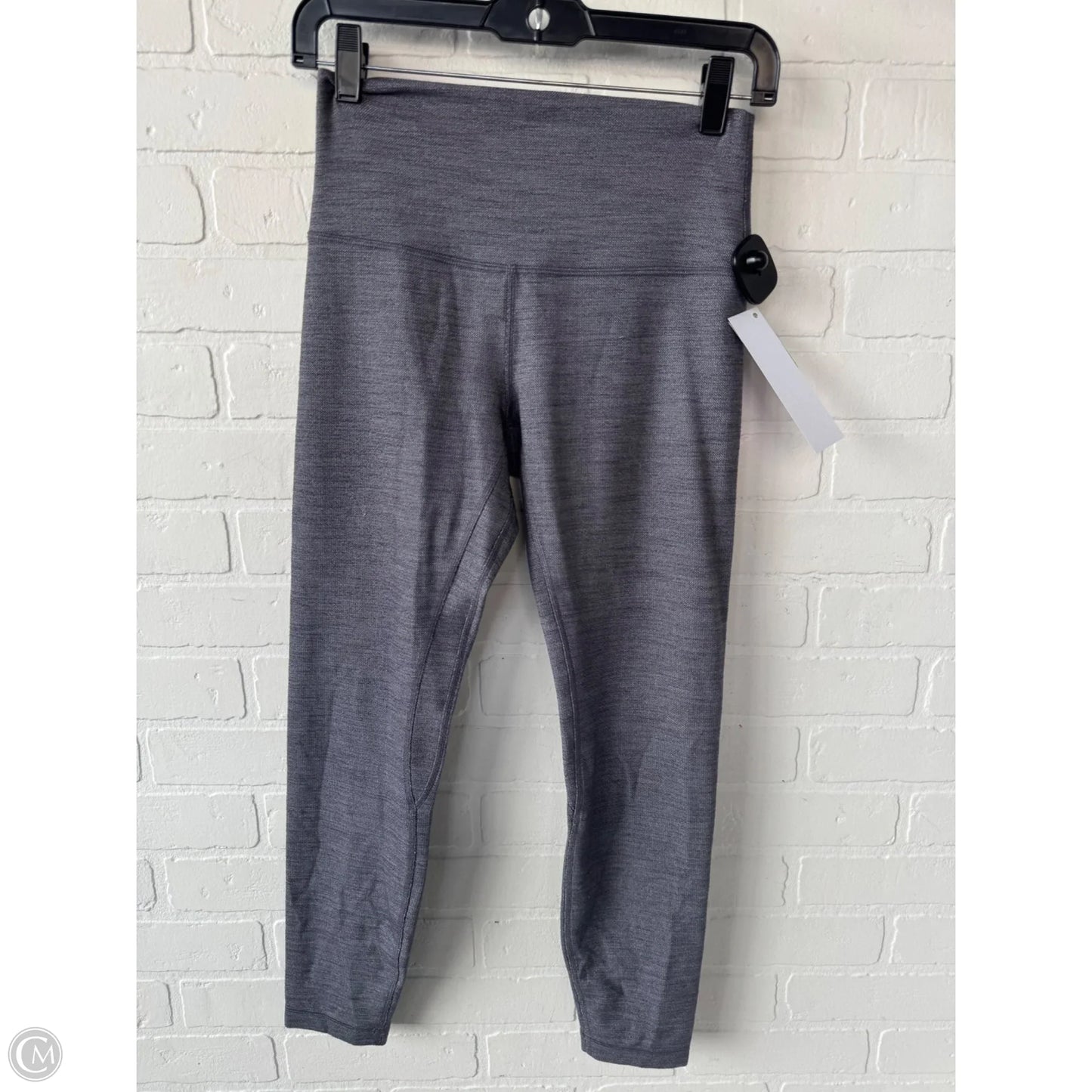 Athletic Leggings By Lululemon In Grey, Size: 6