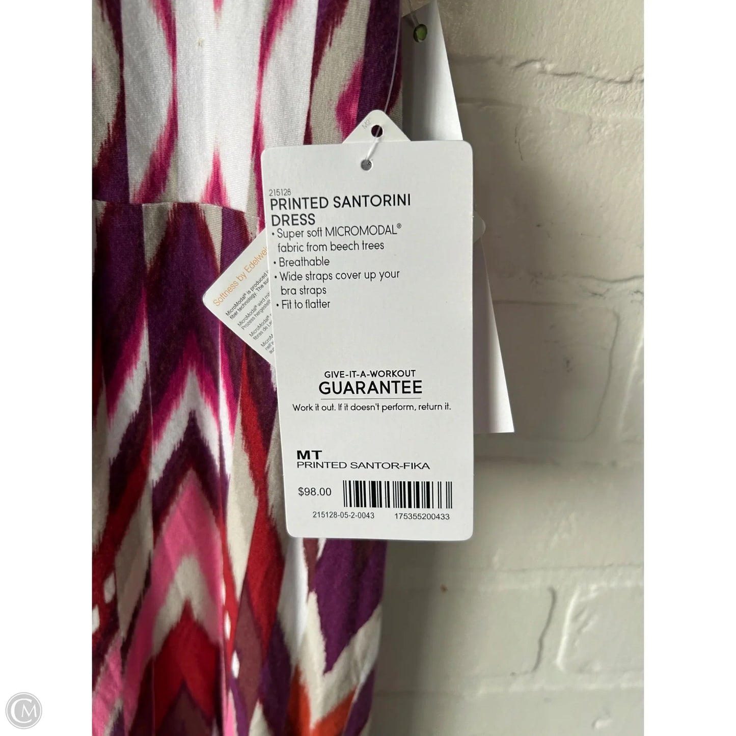 Athletic Dress By Athleta In Pink & Purple, Size: M