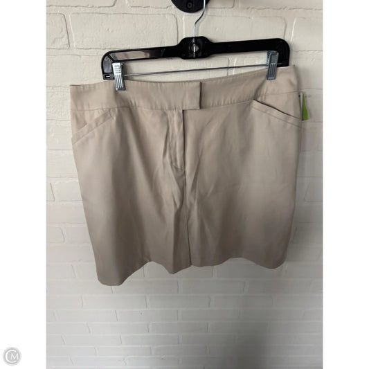 Skort By Tail In Tan, Size: 14