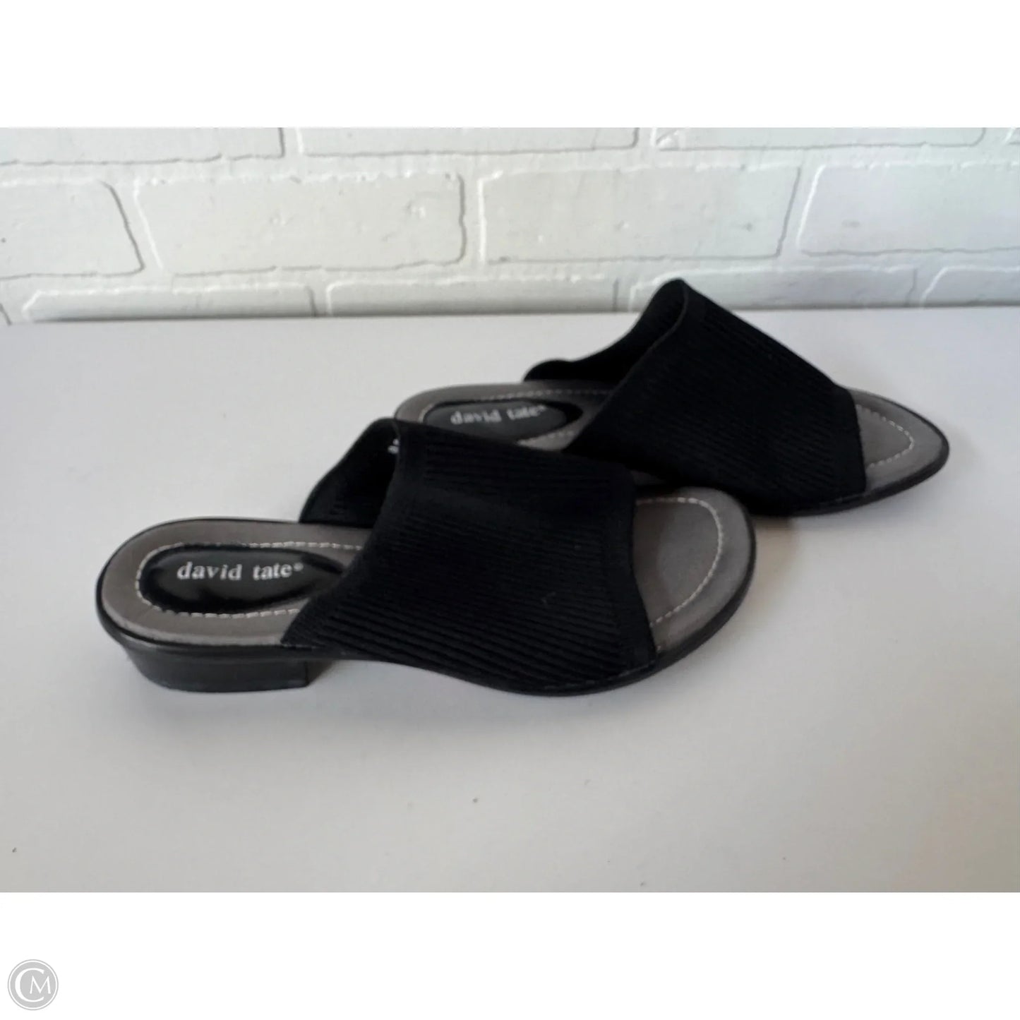 Sandals Heels Block By Clothes Mentor In Black, Size: 8.5