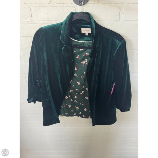 Blazer By Skies Are Blue In Green, Size: Xs