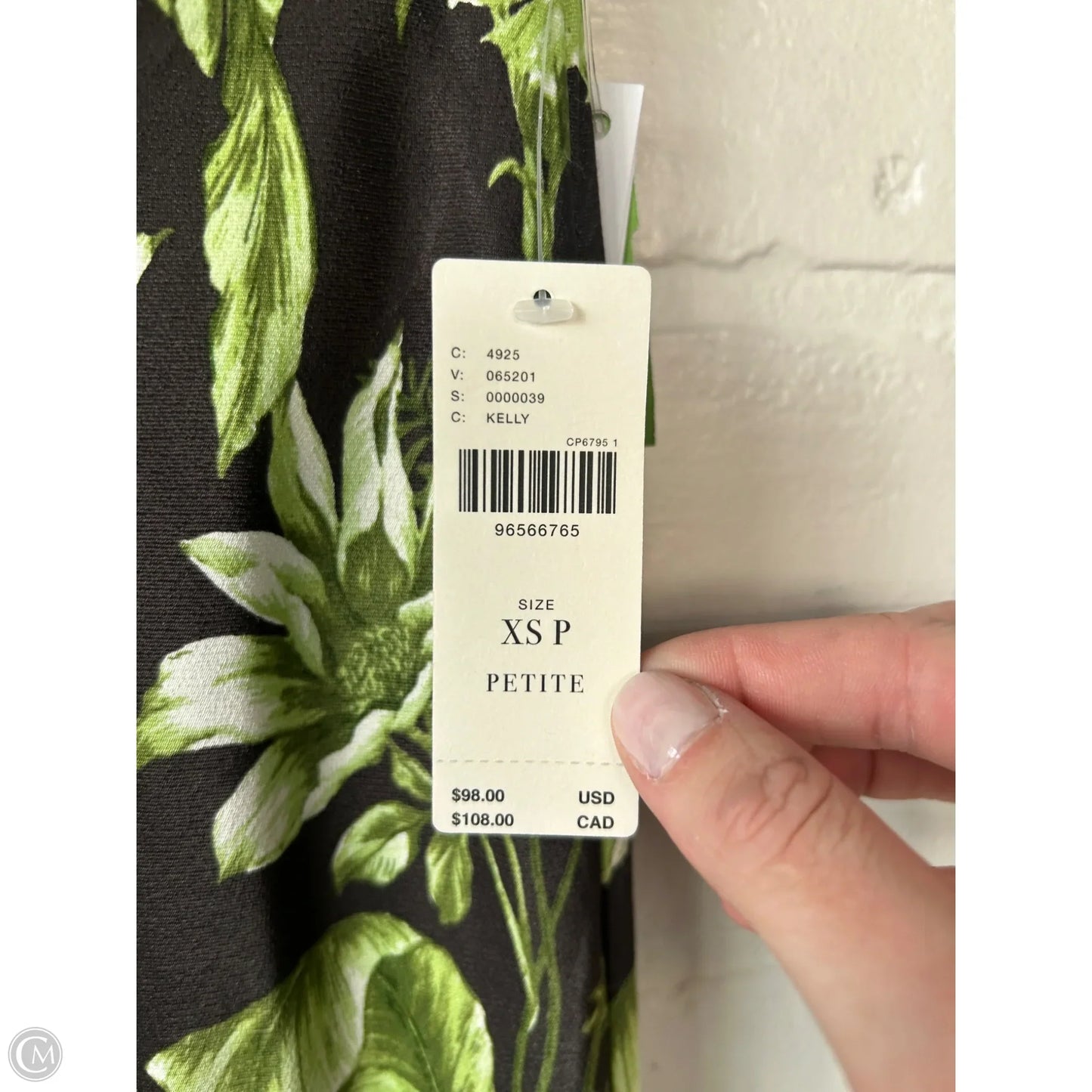 Skirt Maxi By Anthropologie In Black & Green, Size: 0p