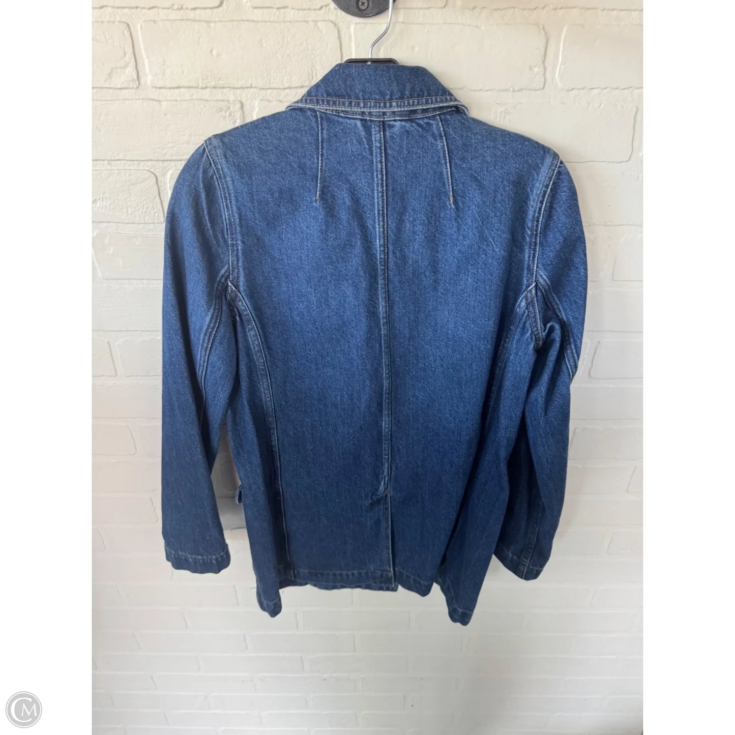 Blazer By Madewell In Blue Denim, Size: Xxs