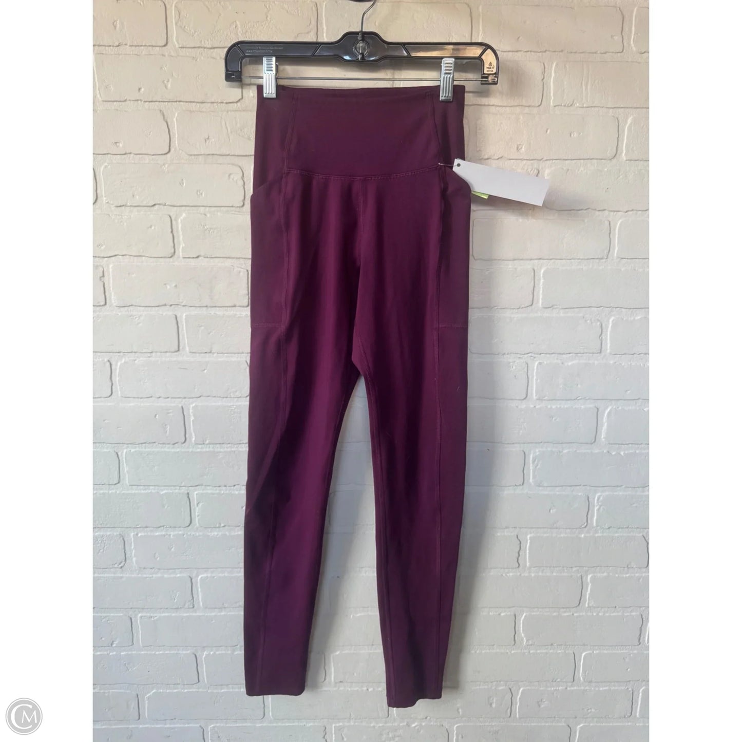 Athletic Leggings By Girlfriend Collective In Purple, Size: 0