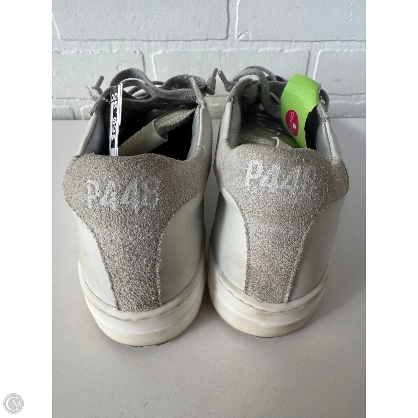 Shoes Sneakers Platform By P448 In White, Size: 7.5
