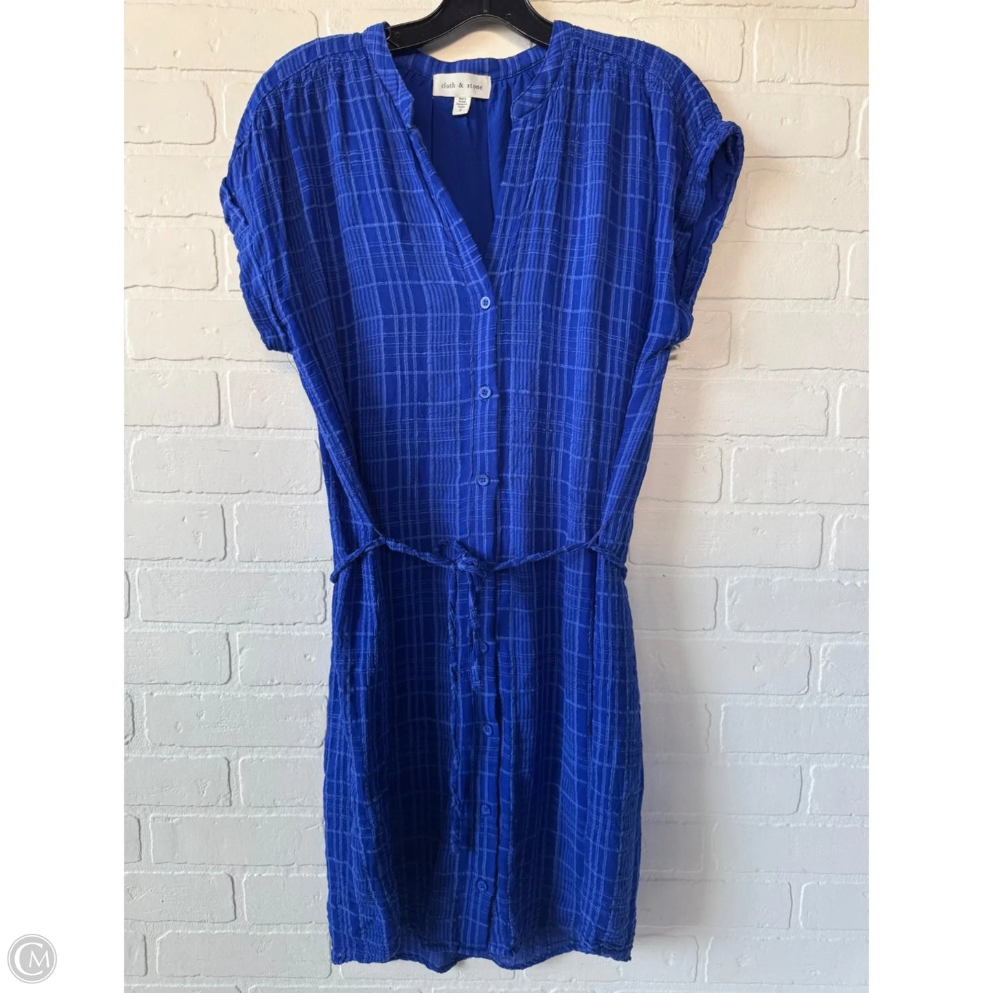 Dress Casual Short By Cloth & Stone In Blue, Size: S