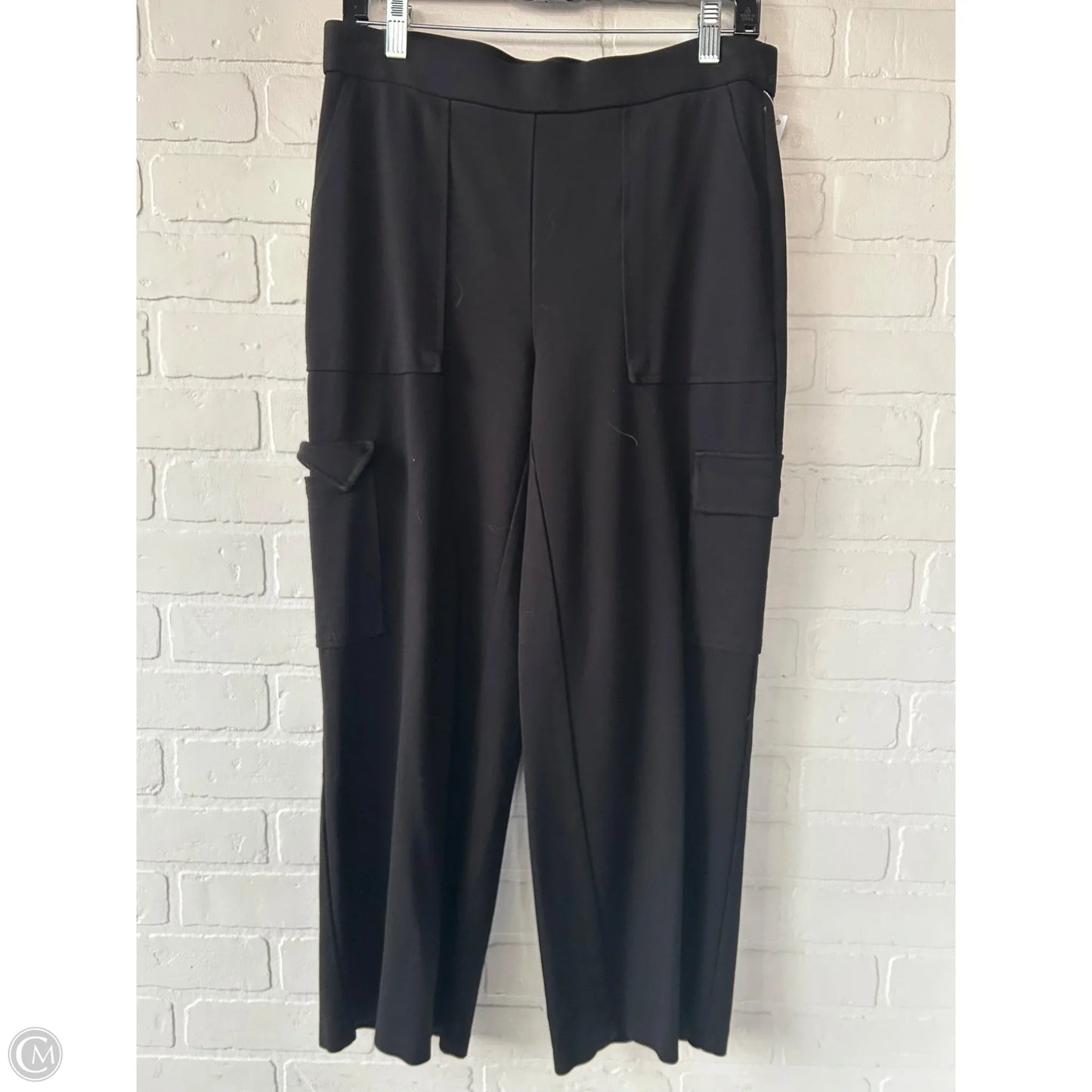 Pants Wide Leg By Adrianna Papell In Black, Size: 8