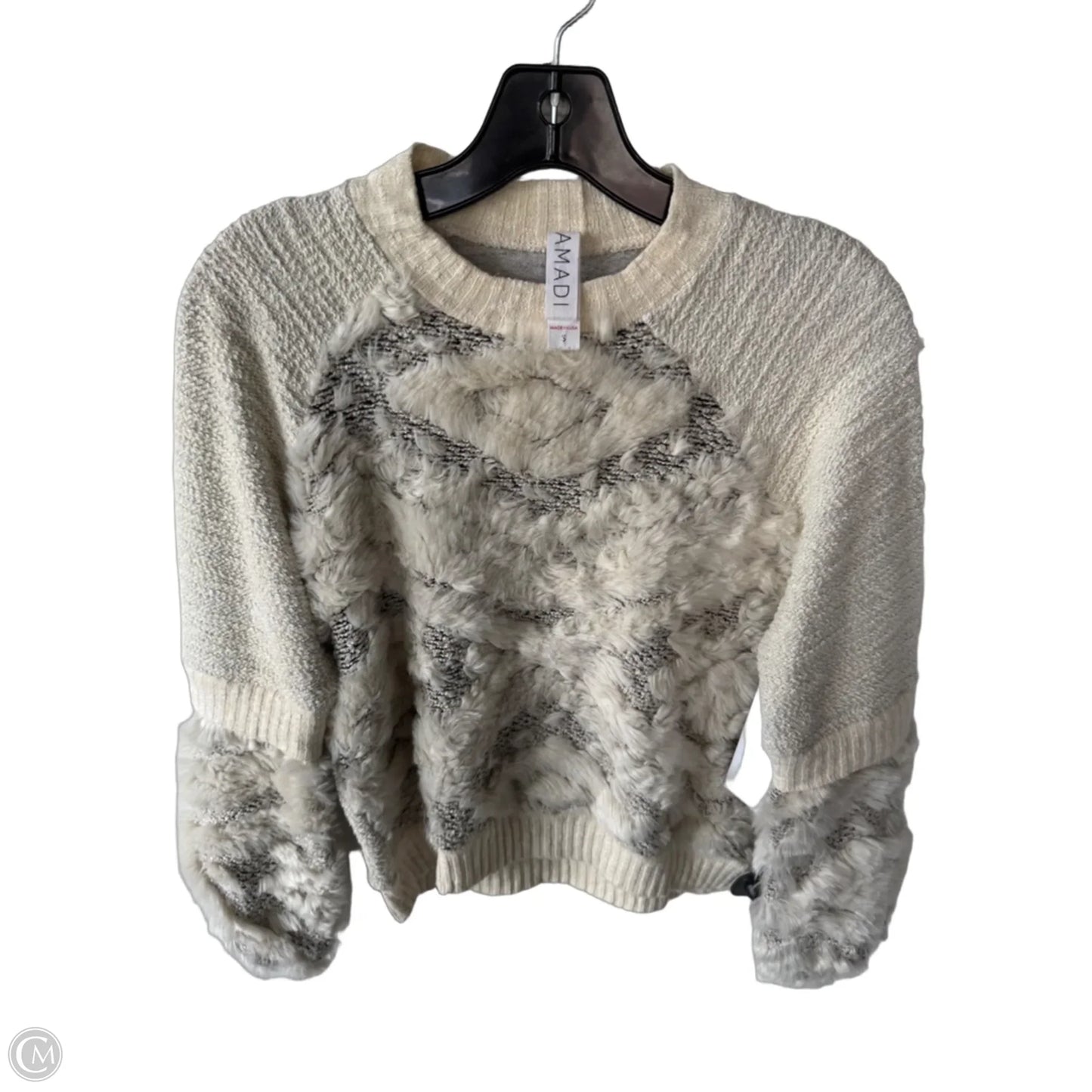 Sweater By Amadi In Cream, Size: S