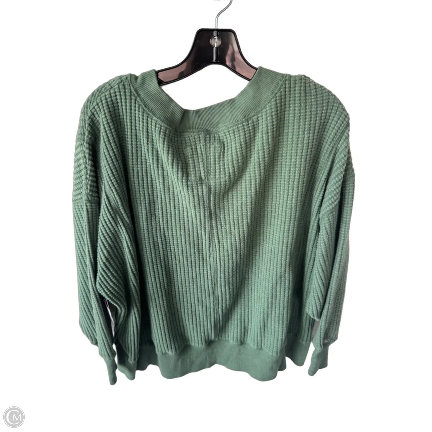 Sweatshirt Crewneck By American Eagle In Green, Size: S