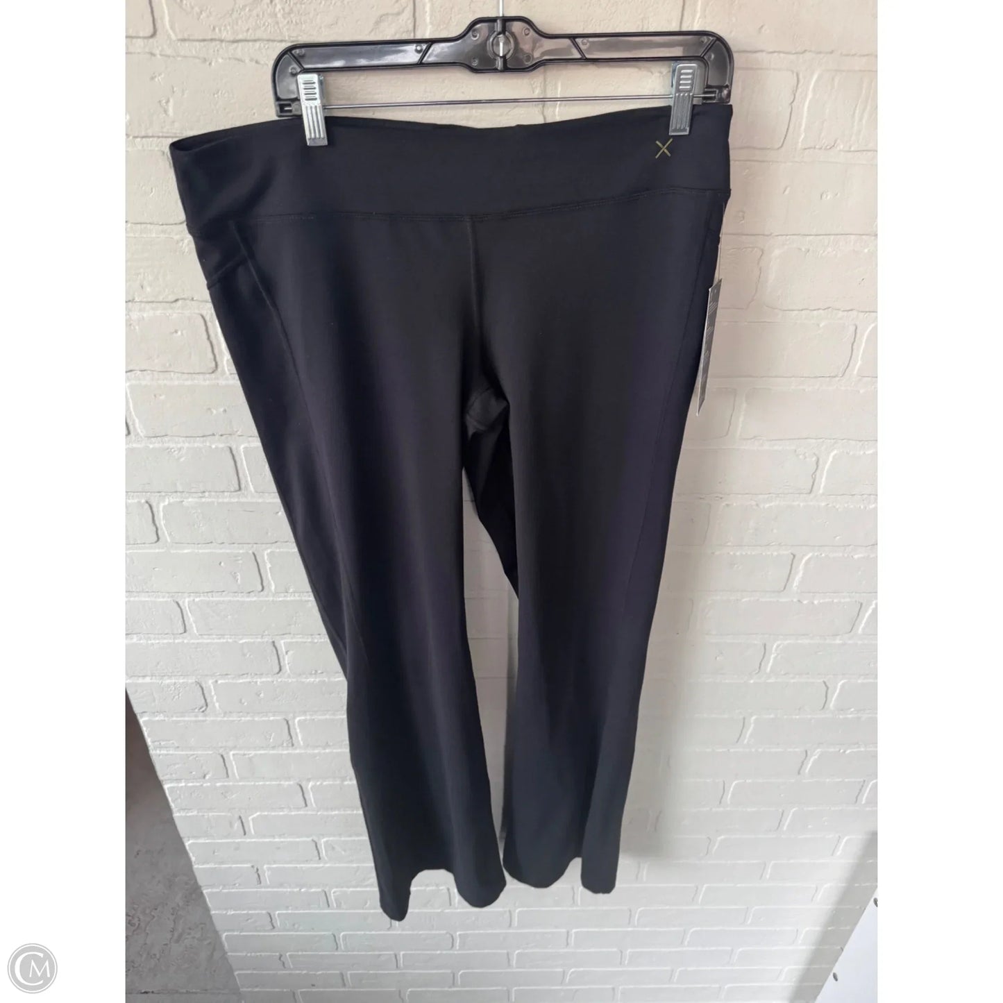 Athletic Pants By Xersion In Black, Size: 12