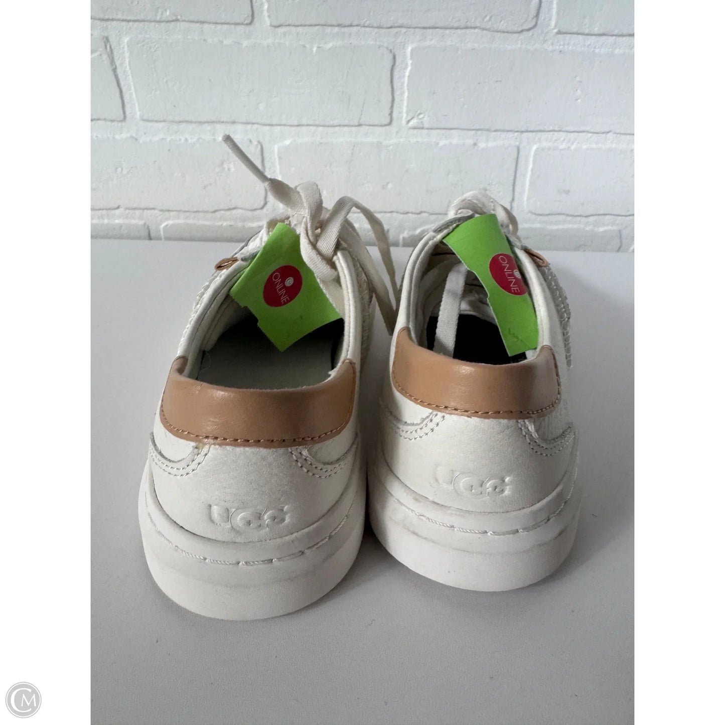 Shoes Designer By Ugg In White, Size: 5.5
