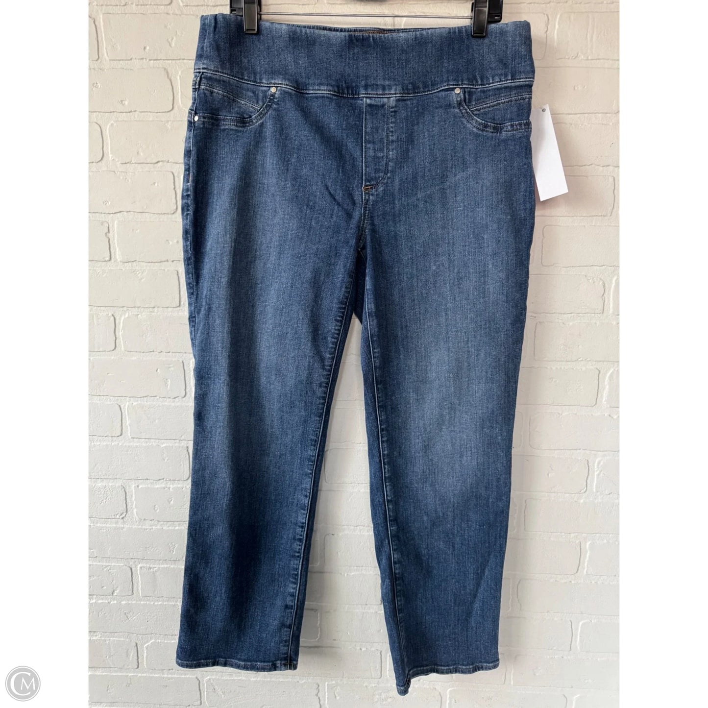 Jeans Jeggings By Chicos In Blue Denim, Size: 10