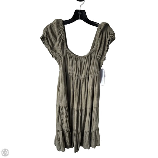 Dress Casual Midi By American Eagle In Green, Size: M