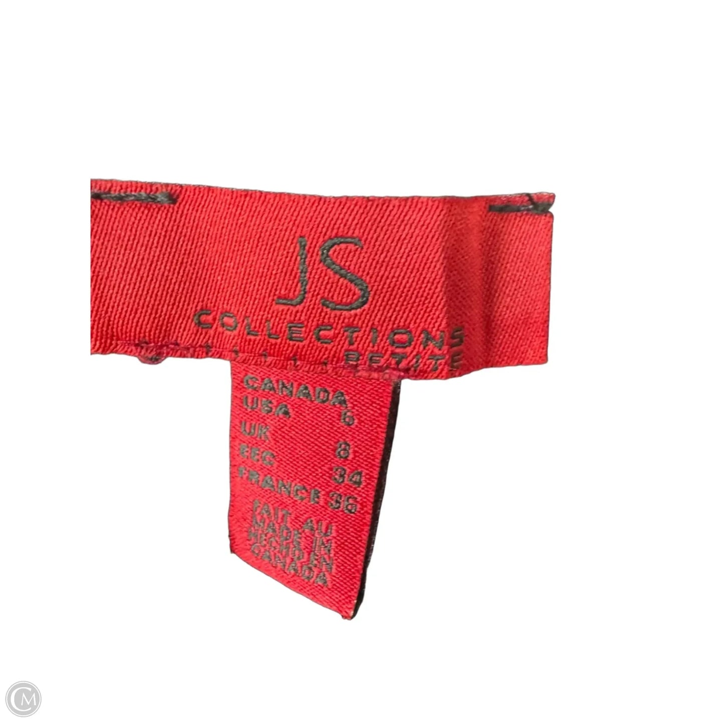Pants Wide Leg By Js Collections In Black, Size: 4