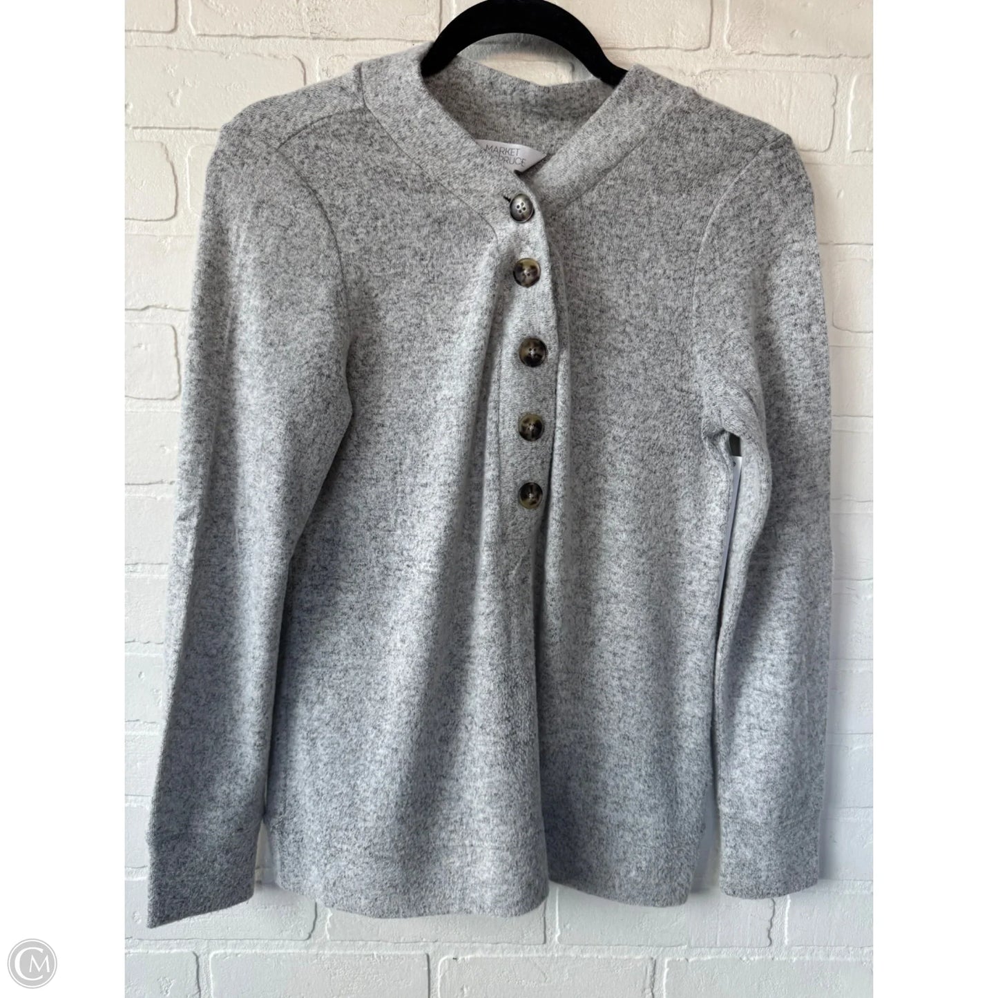Sweater By Market & Spruce In Grey, Size: S