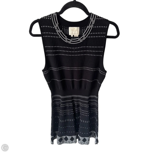 Dress Designer By Kate Spade In Black & White, Size: L