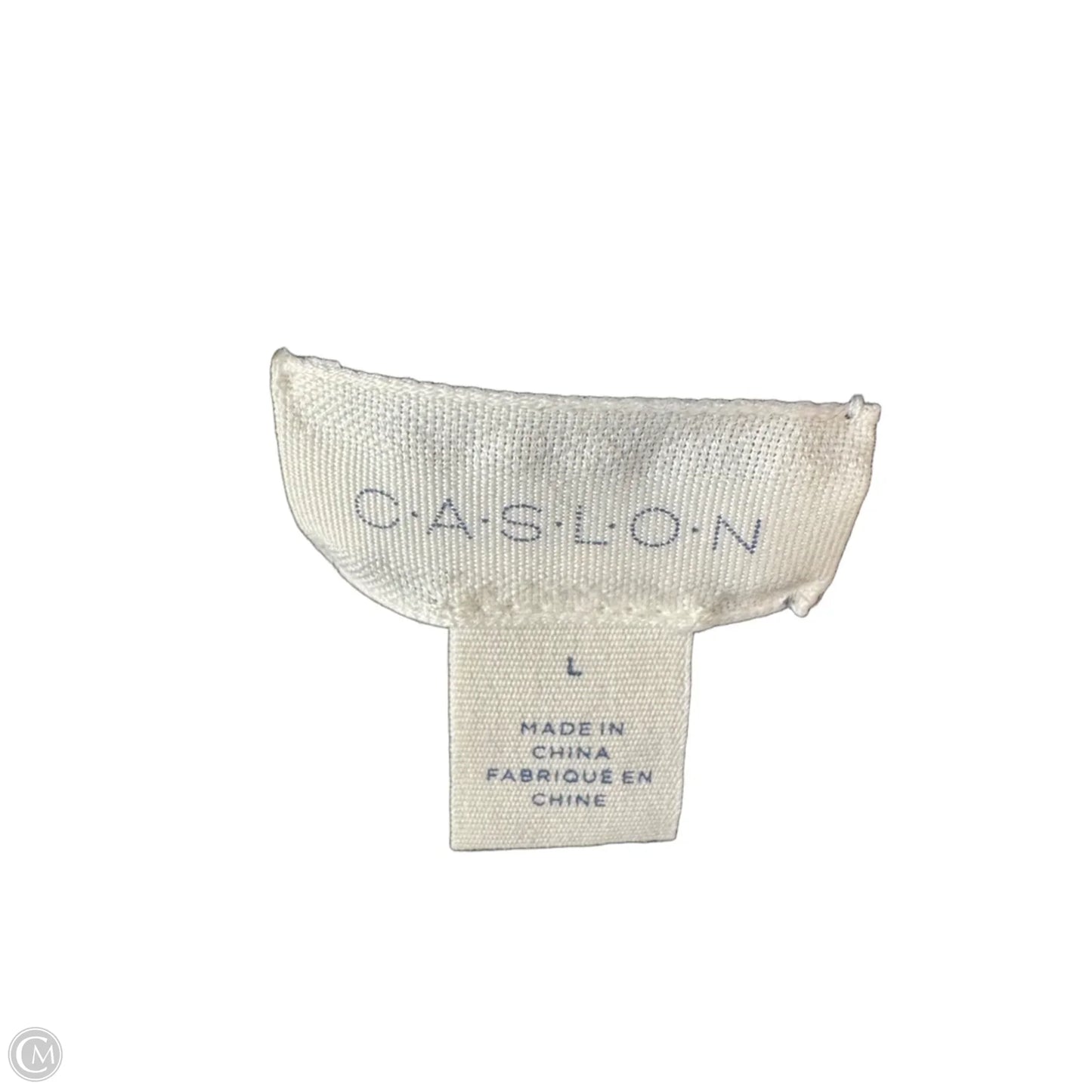 Sweater By Caslon In Blue & Brown, Size: L