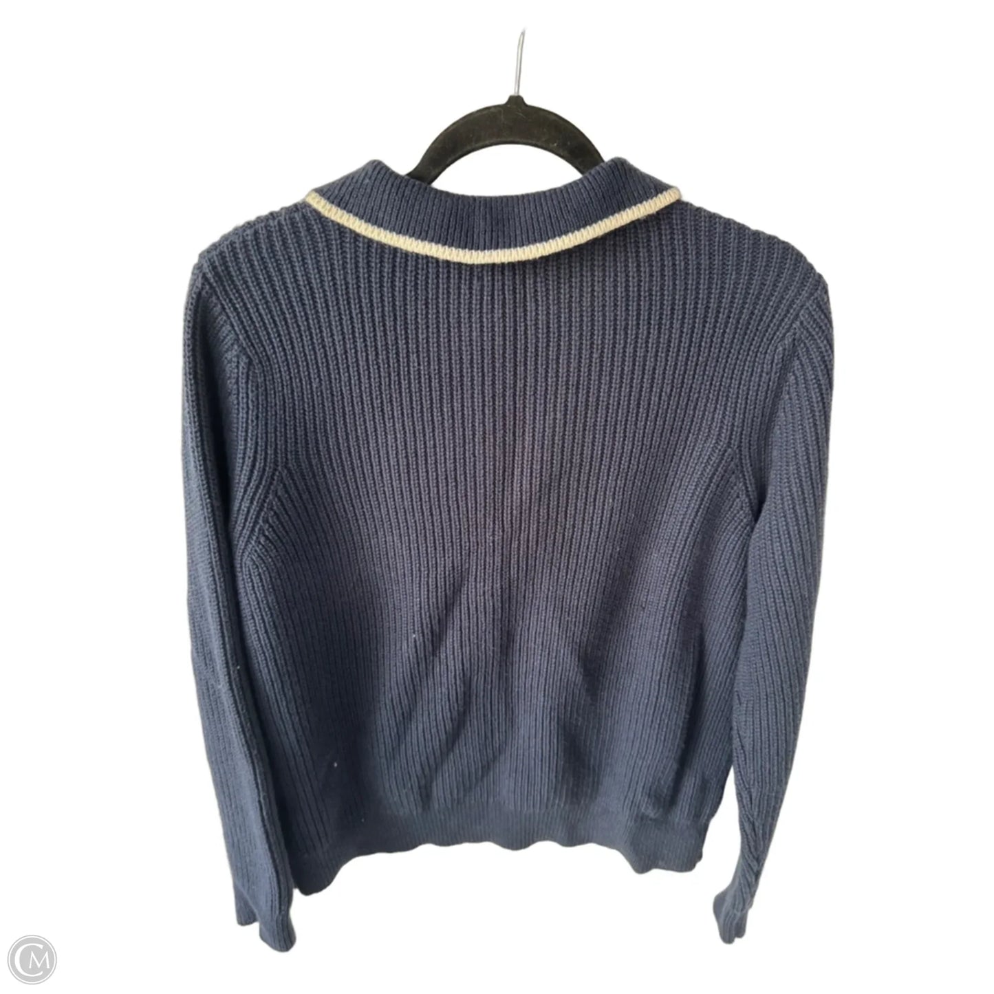 Sweater By Caslon In Blue & Brown, Size: L