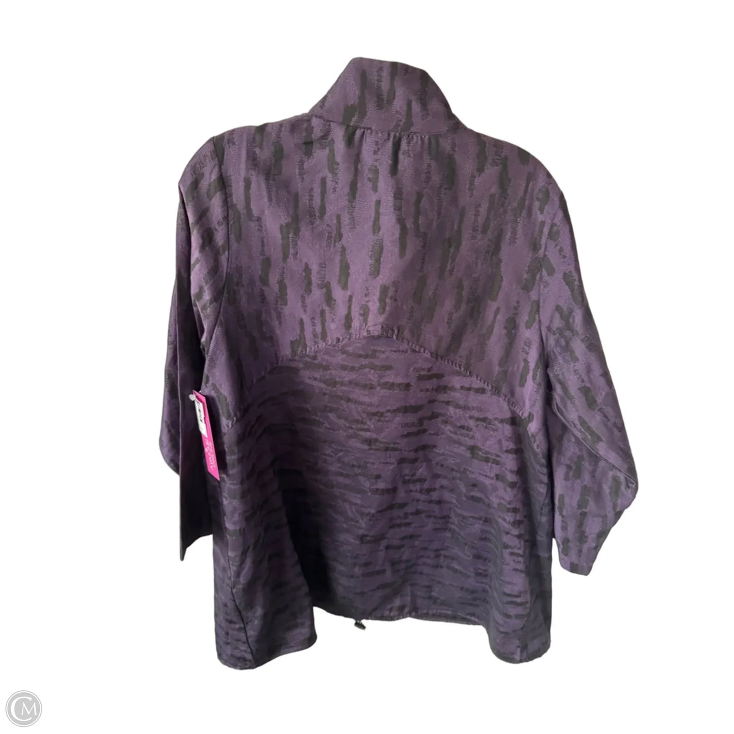 Jacket Other By Clothes Mentor In Black & Purple, Size: S