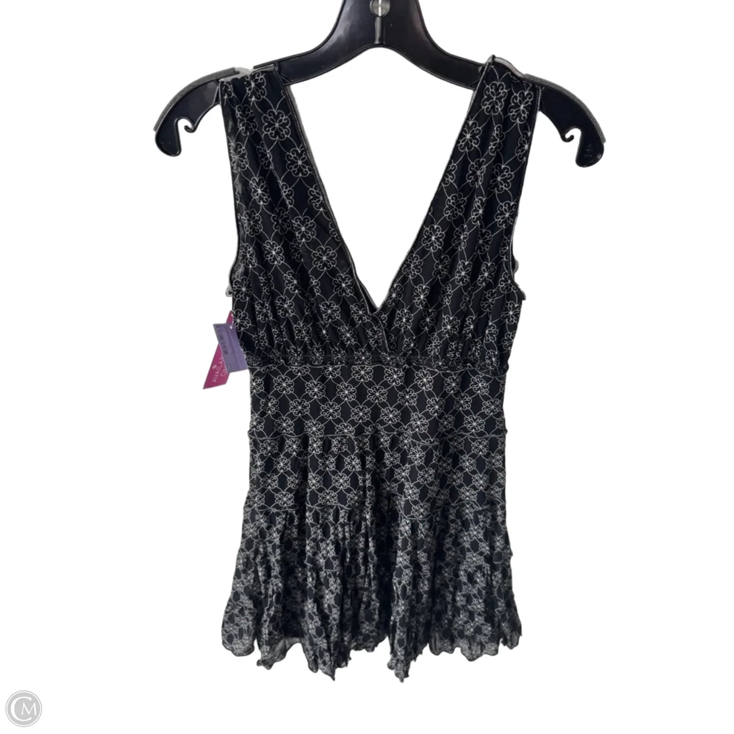 Dress Casual Short By Studio M In Black & White, Size: M