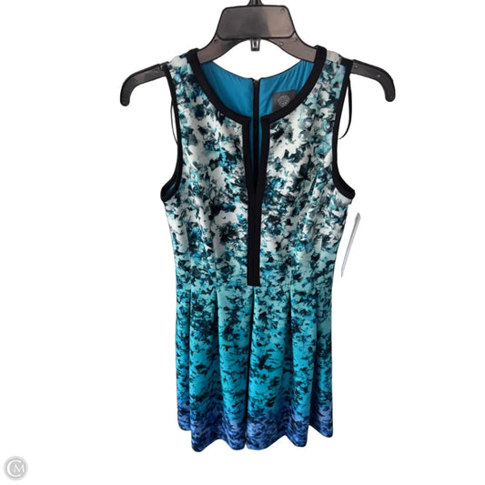 Dress Work By Vince Camuto In Black & Blue, Size: S