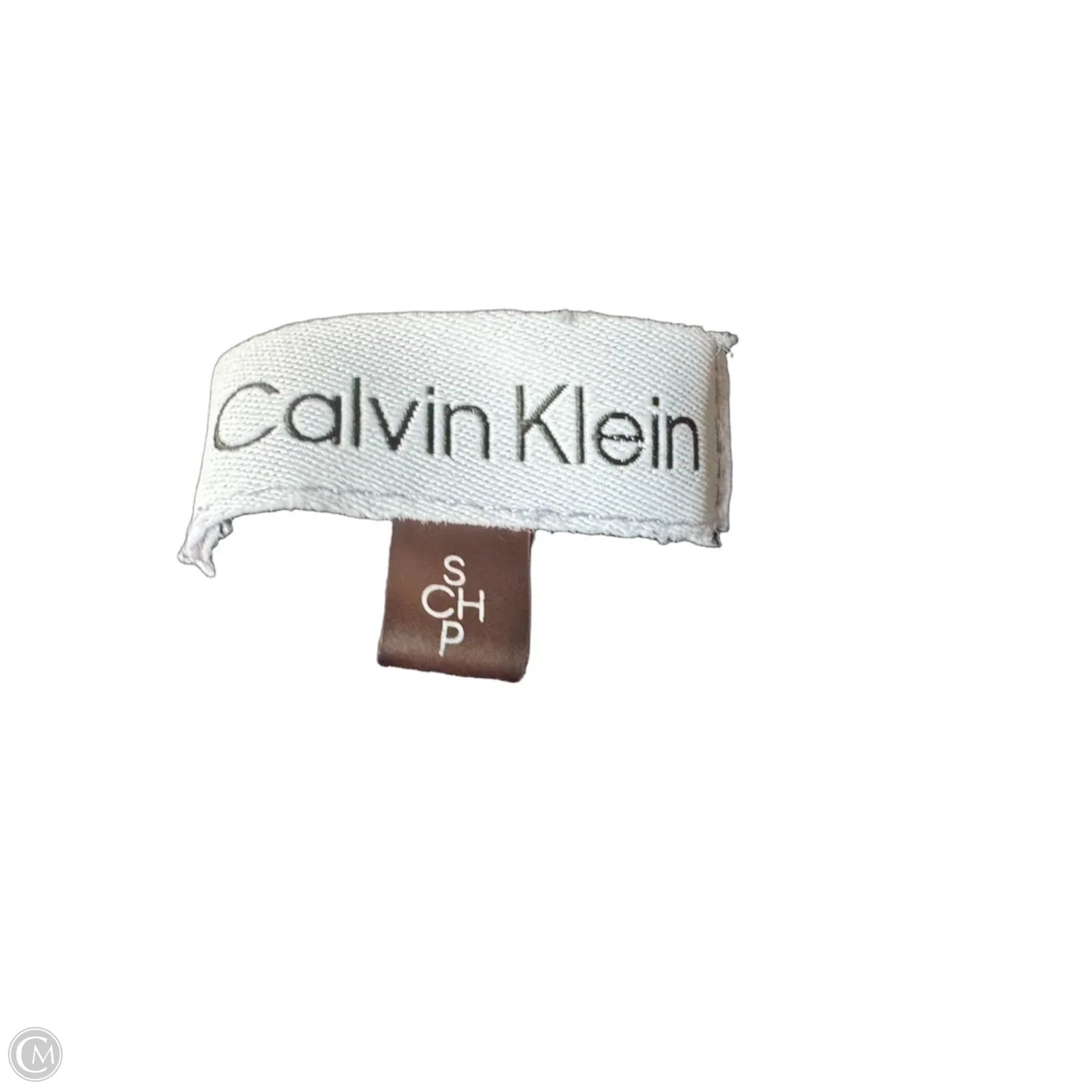 Pants Cropped By Calvin Klein In Black, Size: 4
