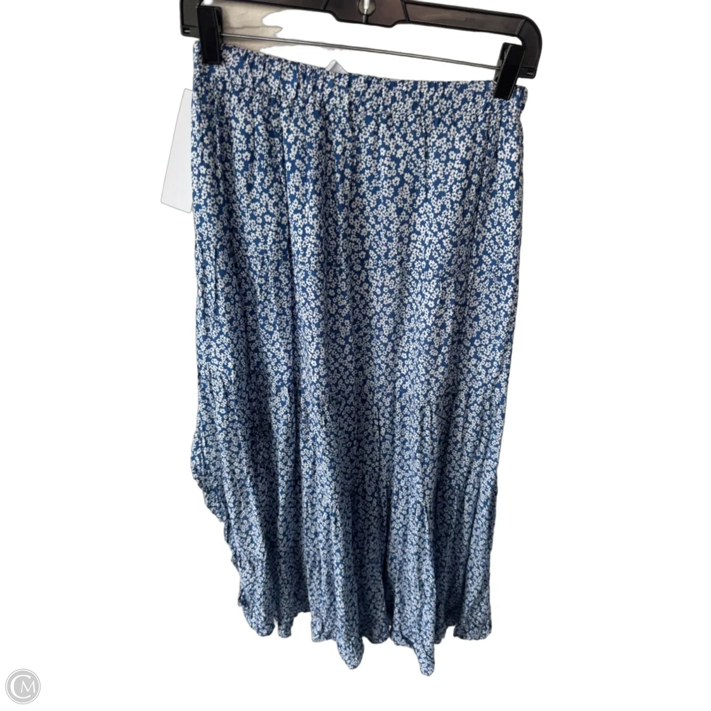 Skirt Maxi By Cme In Blue & White, Size: 4