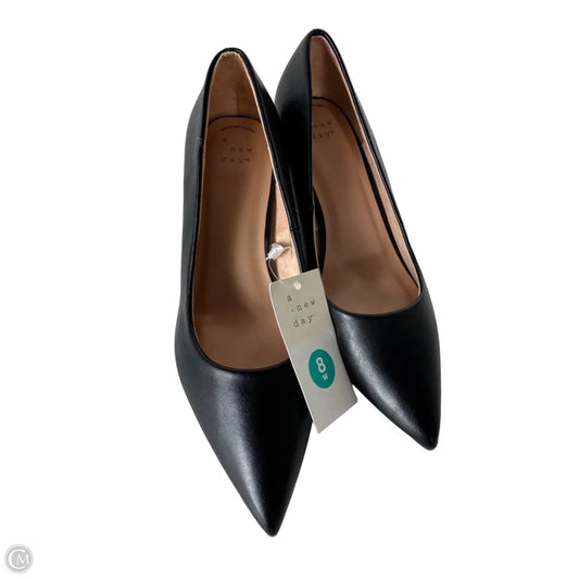 Shoes Heels Stiletto By A New Day In Black, Size: 8
