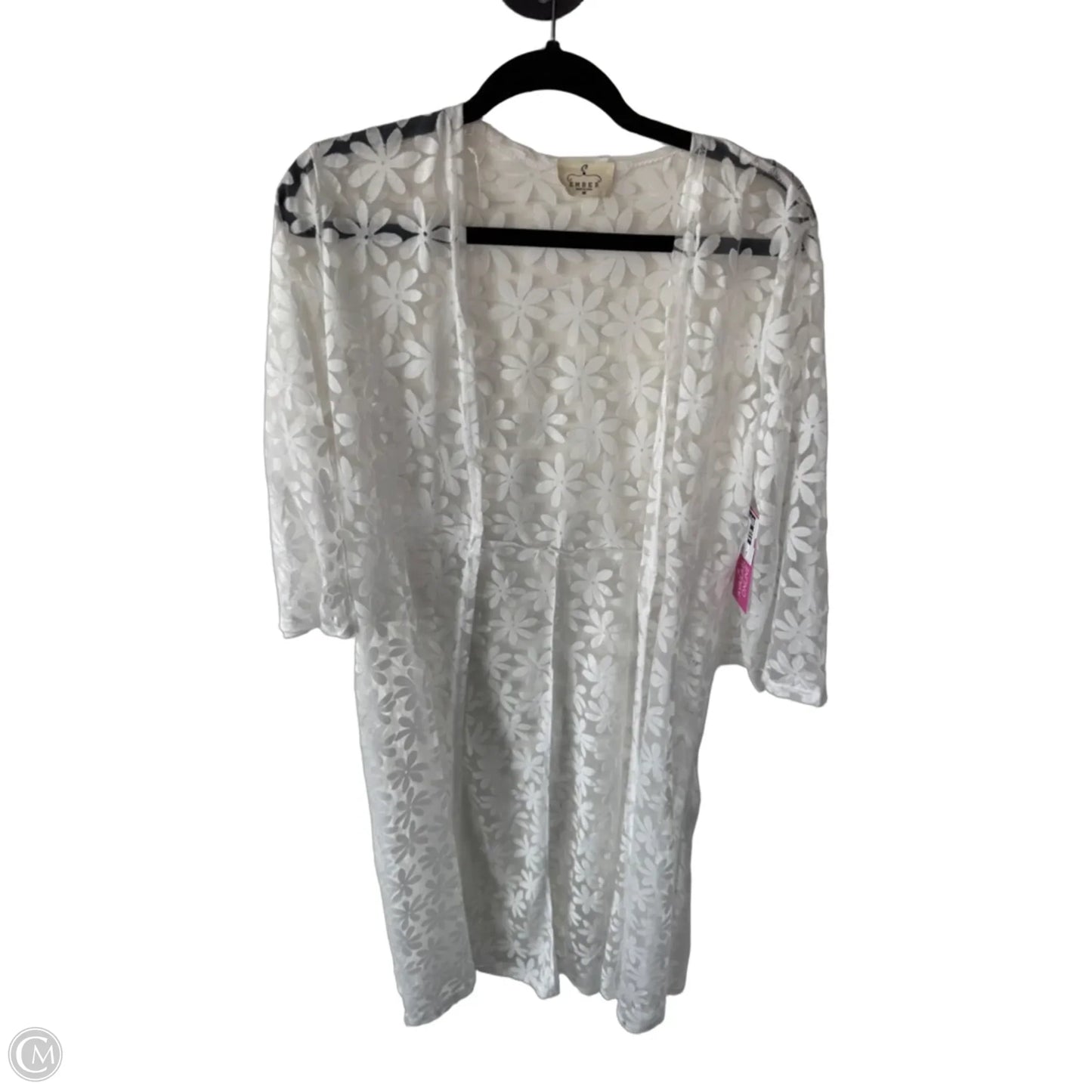 Kimono By Ember In White, Size: M