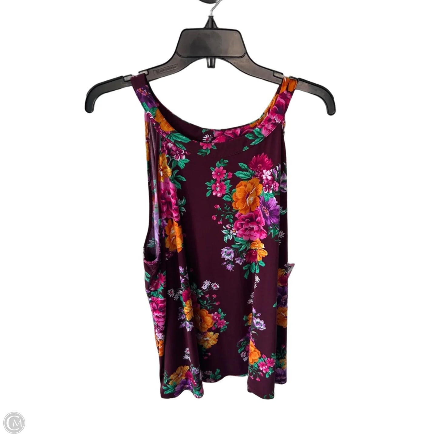 Top Sleeveless By Torrid In Pink & Purple, Size: 3x