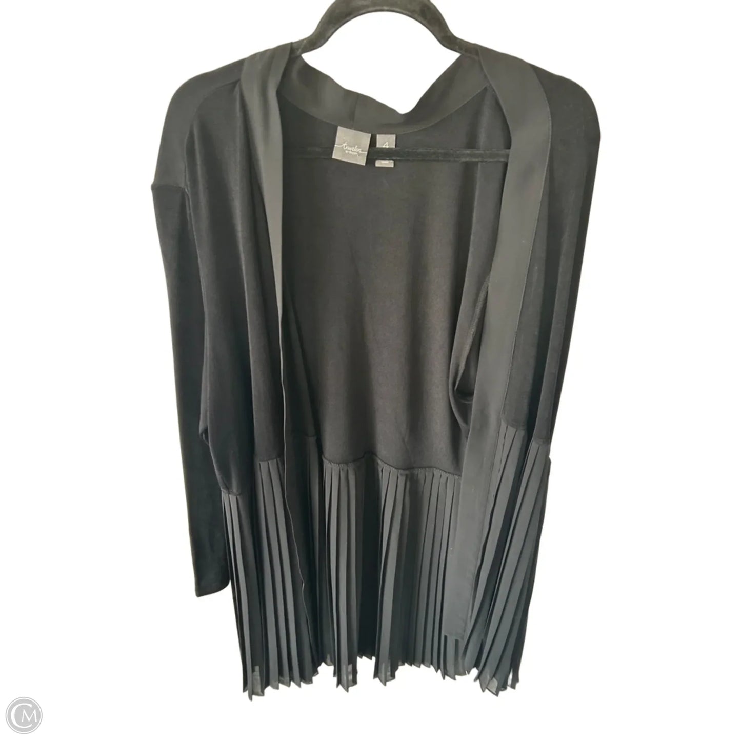 Cardigan By Chicos In Black, Size: Xxl