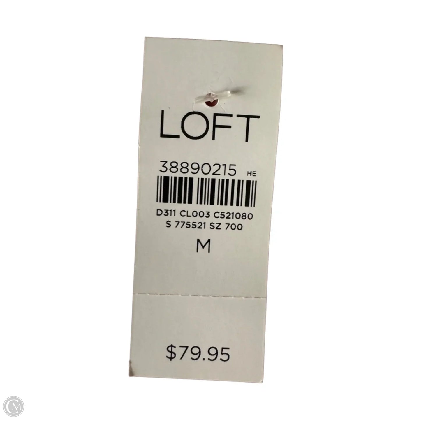 Top 2pc Long Sleeve By Loft In Blue, Size: M