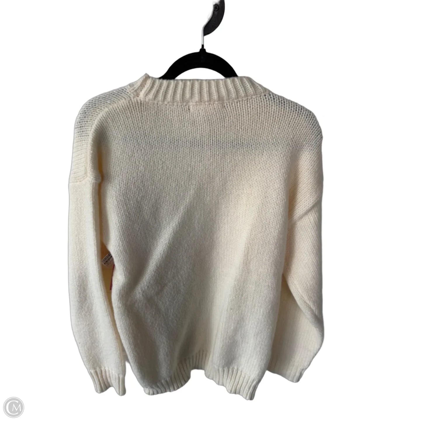 Sweater By By Design In Cream, Size: M