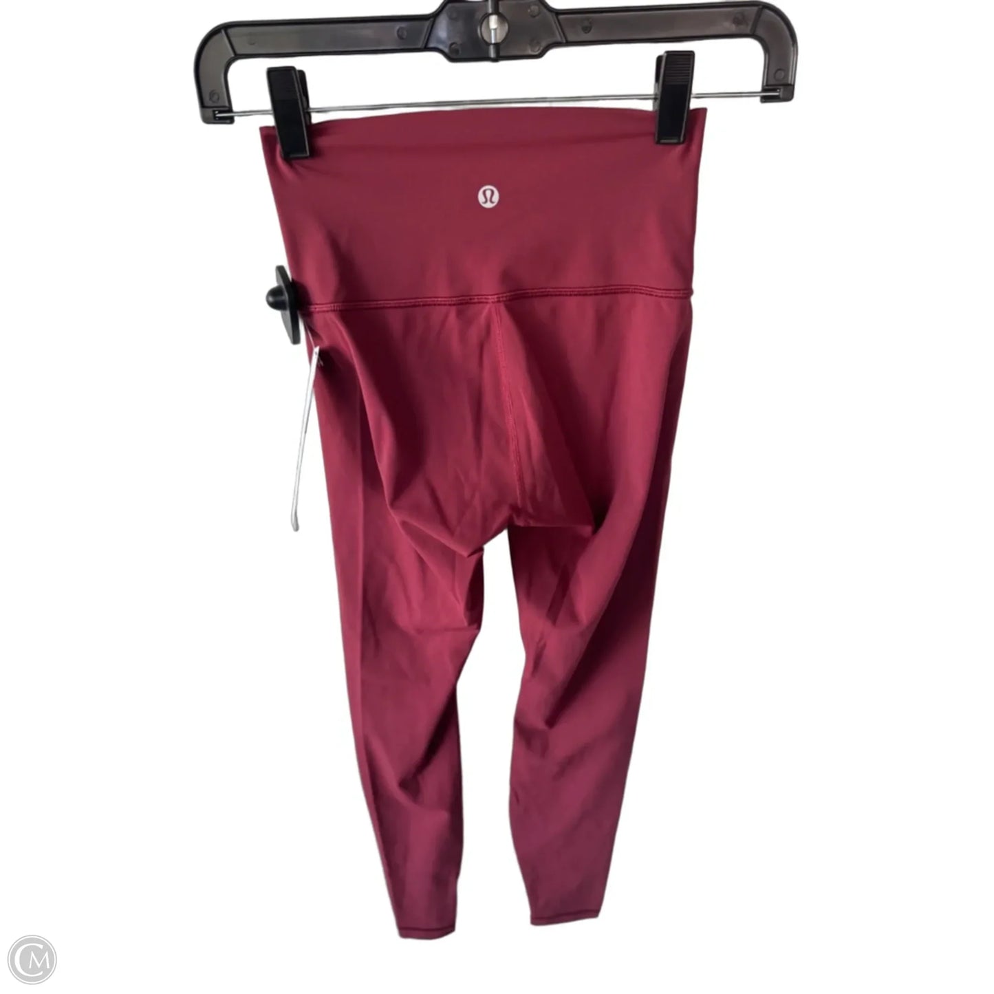 Athletic Leggings By Lululemon In Red, Size: 2