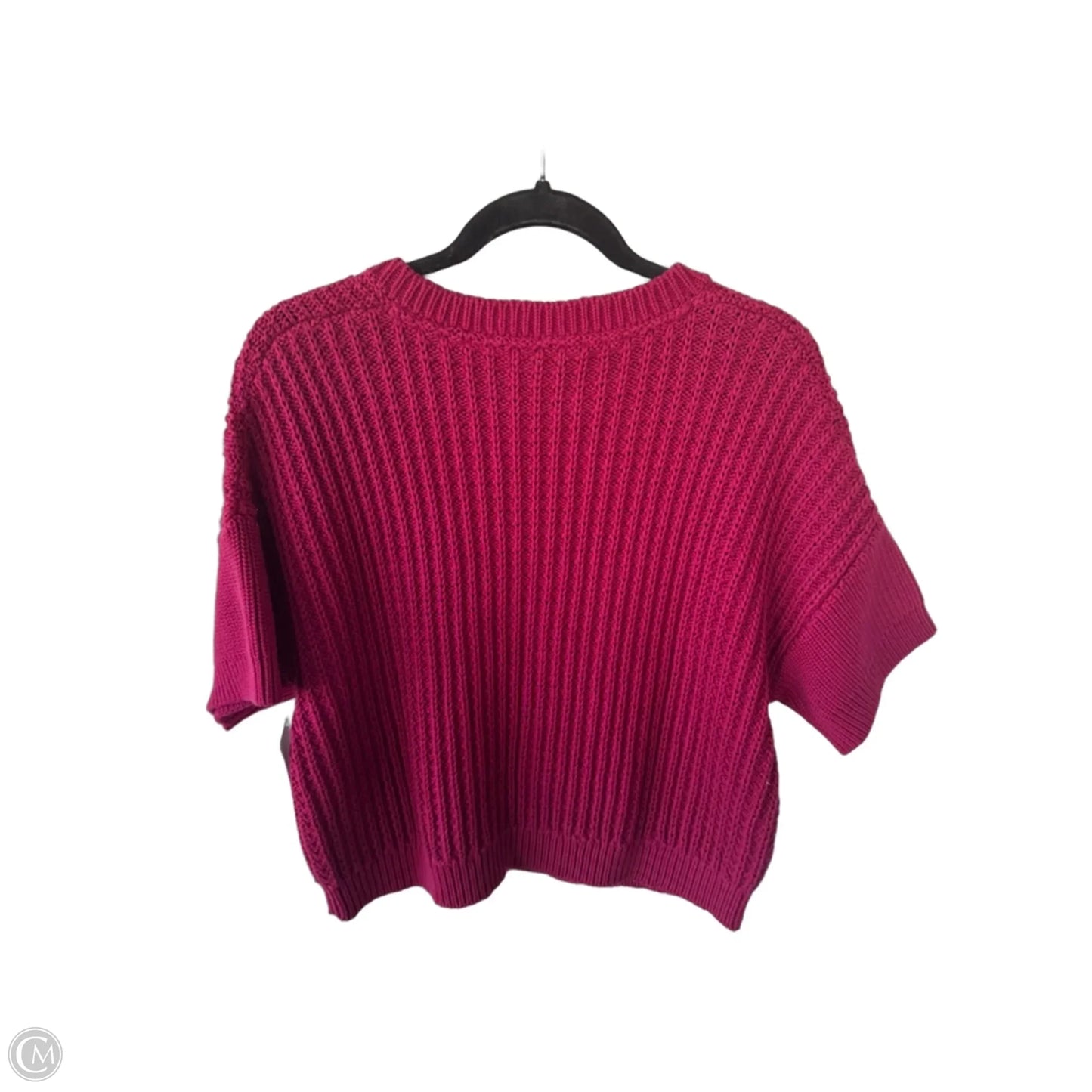 Sweater Short Sleeve By Sundance In Pink, Size: L