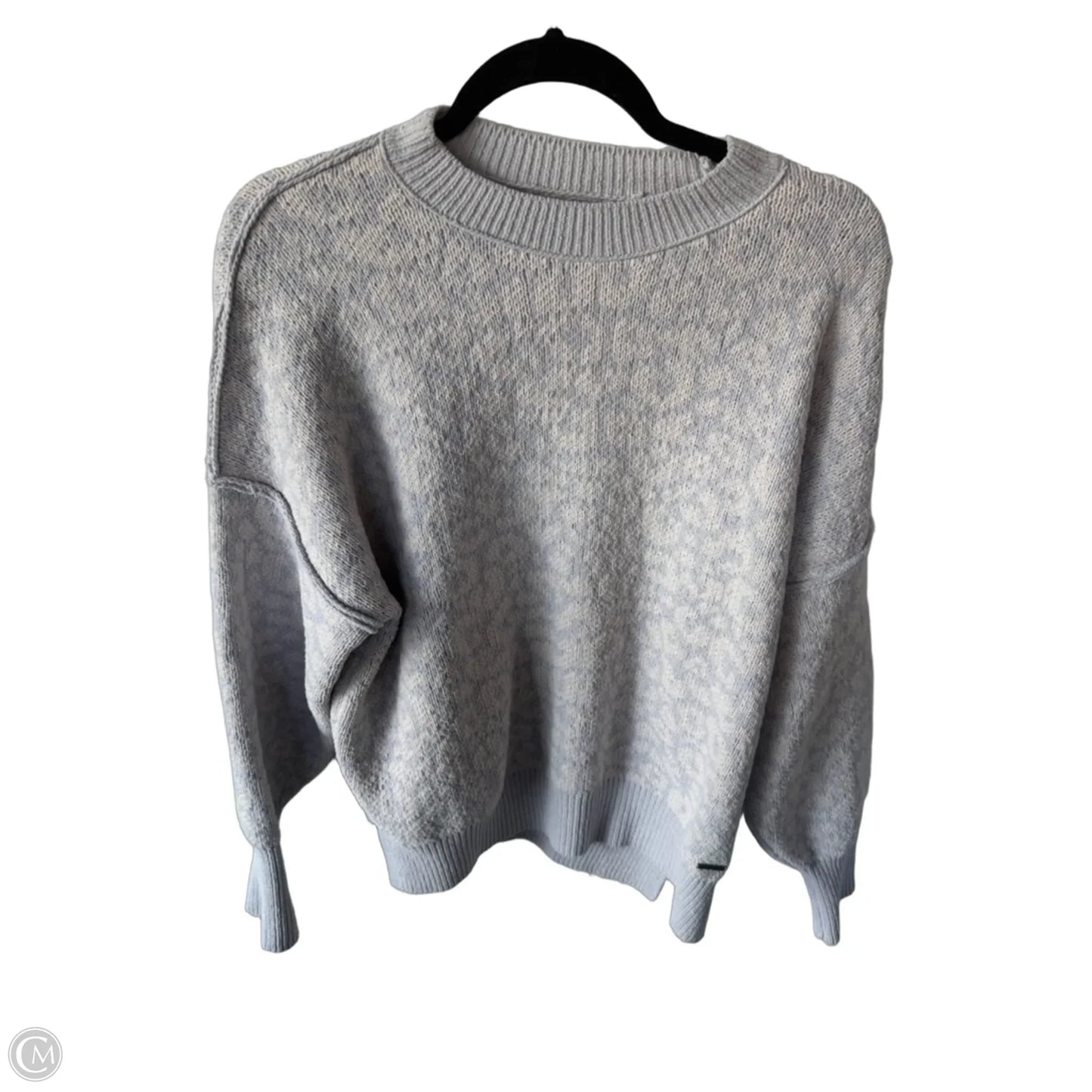 Sweater By Abercrombie And Fitch In Cream & Green, Size: Xs