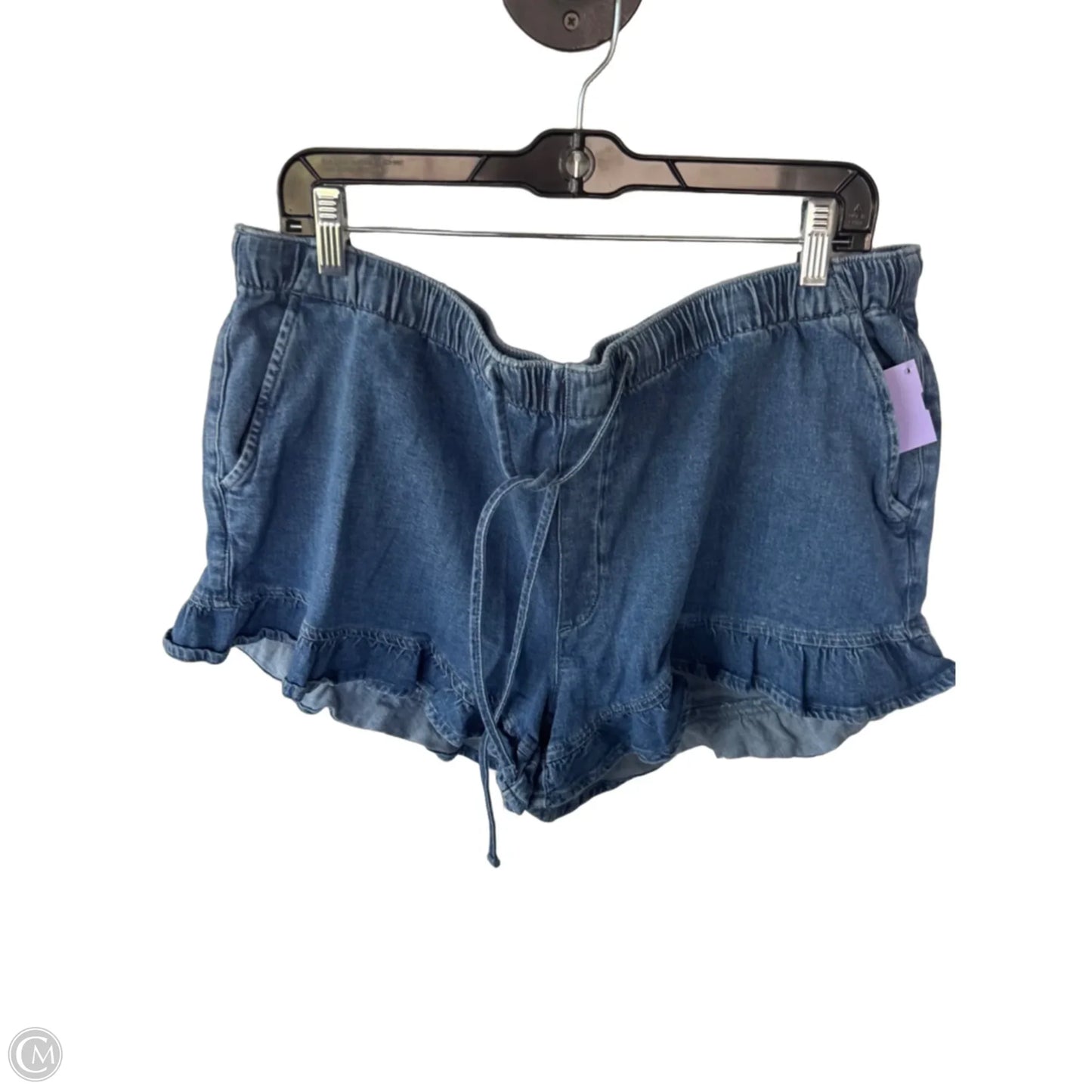 Shorts By American Eagle In Blue Denim, Size: 16