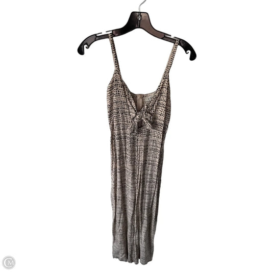 Jumpsuit By Aura In Black & Cream, Size: S