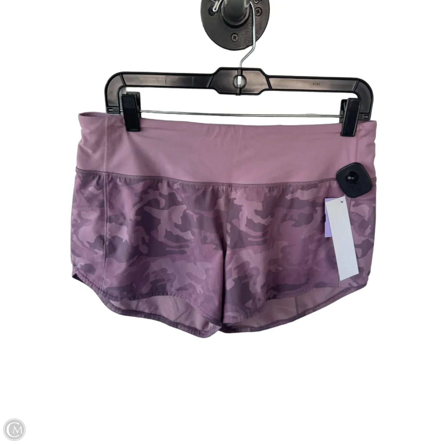 Athletic Shorts By Lululemon In Purple, Size: 8