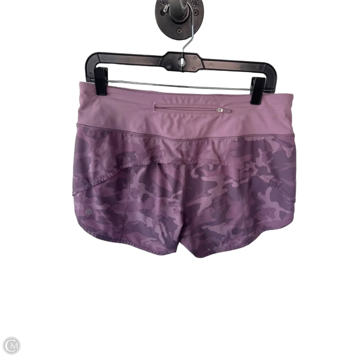 Athletic Shorts By Lululemon In Purple, Size: 8