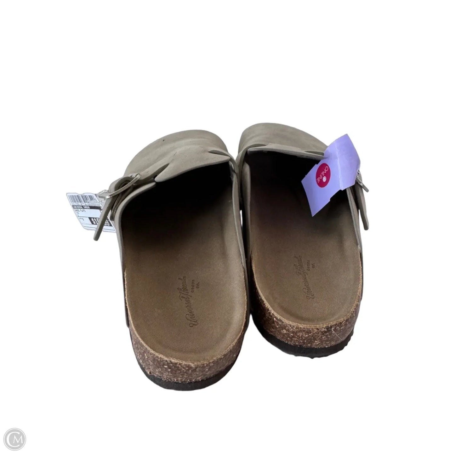 Shoes Flats By Universal Thread In Tan, Size: 9