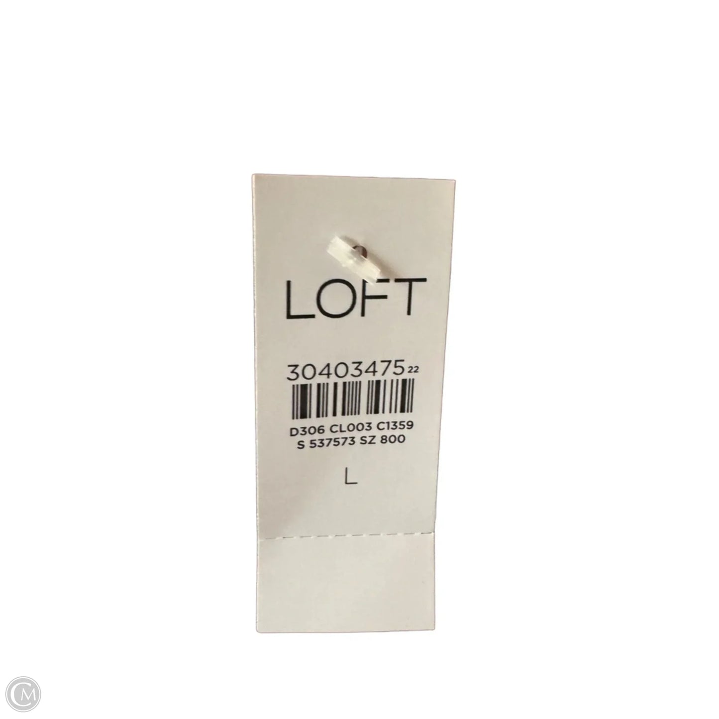 Sweater By Loft In Blue, Size: L