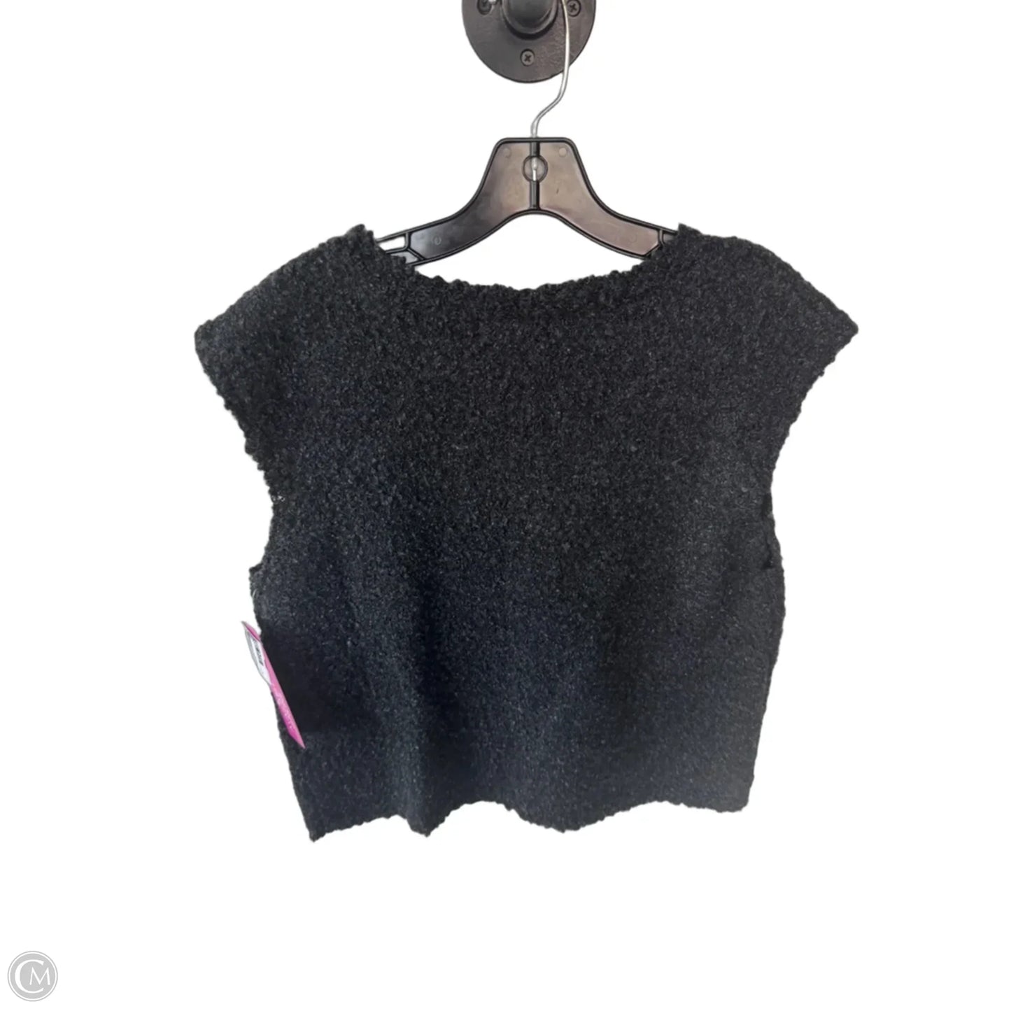 Vest Sweater By Clothes Mentor In Grey, Size: S