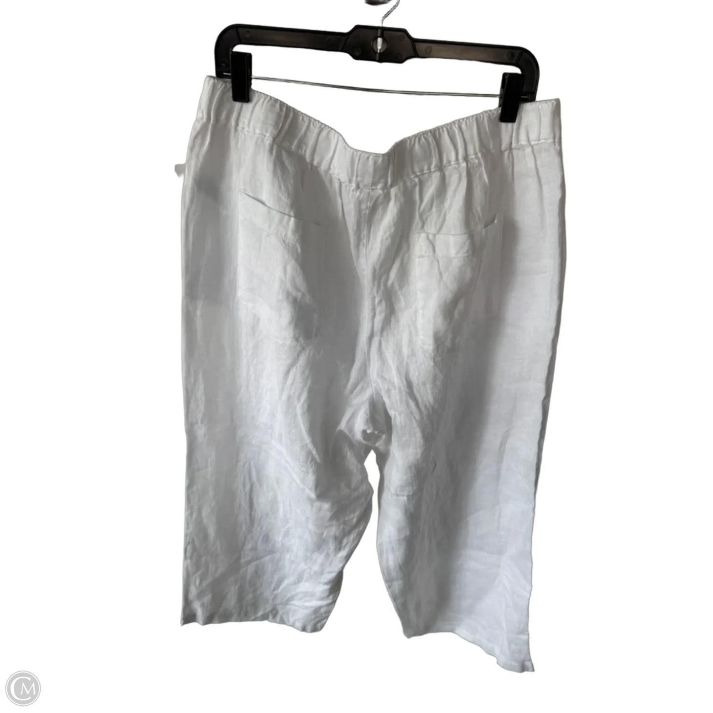 Pants Linen By Cynthia Rowley In White, Size: 16