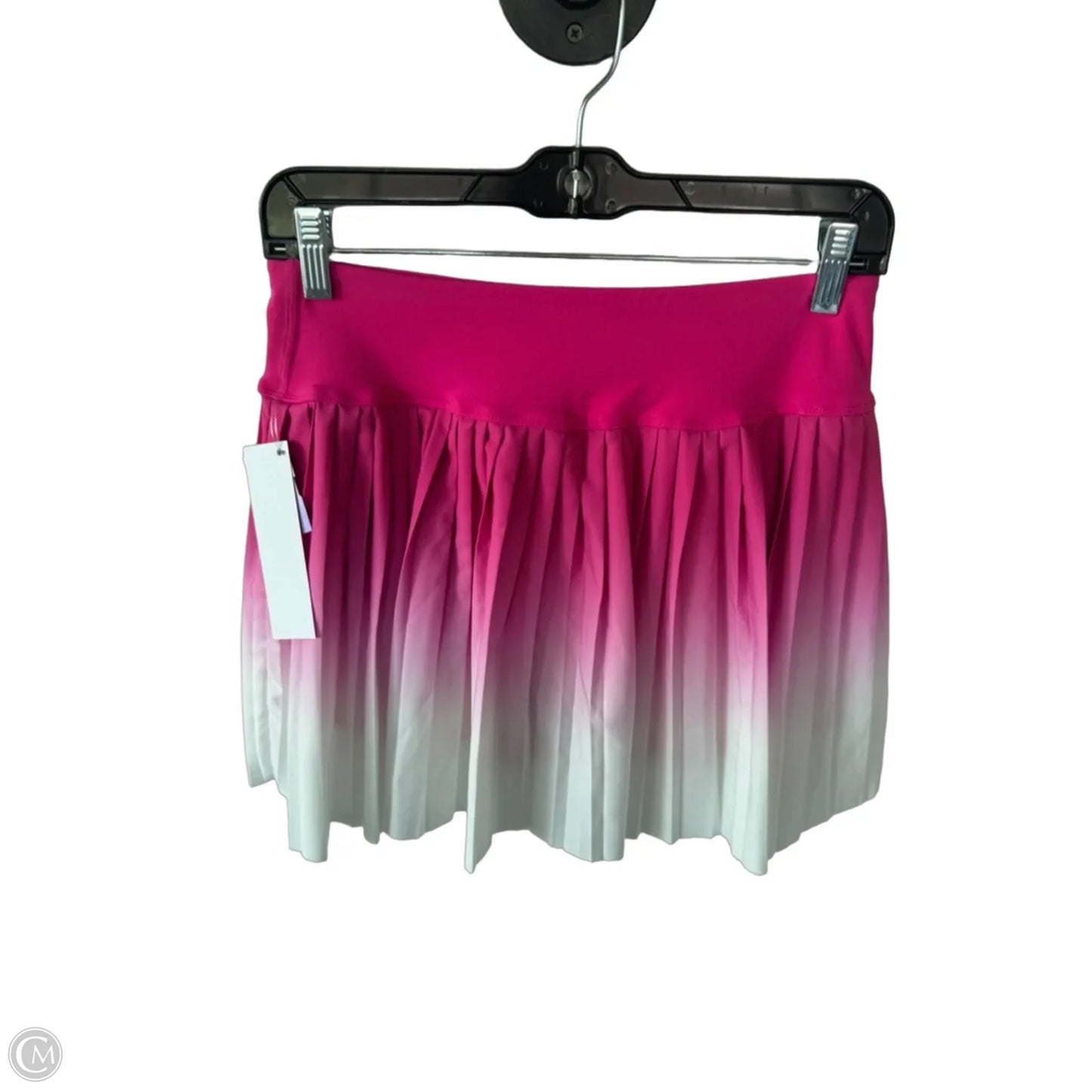 Athletic Skort By Clothes Mentor In Pink & White, Size: 8