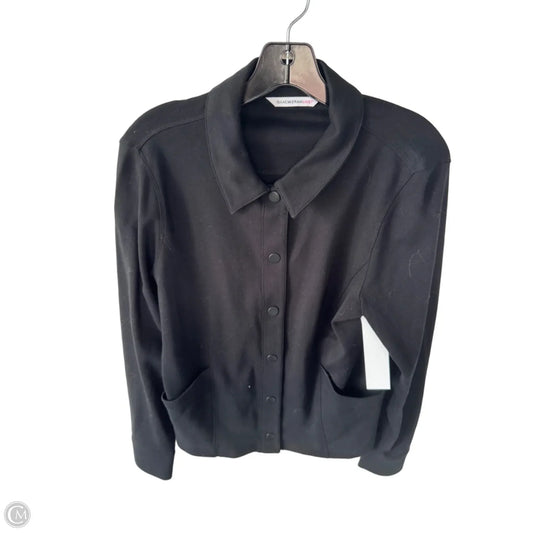 Jacket Other By Isaac Mizrahi Live Qvc In Black, Size: S