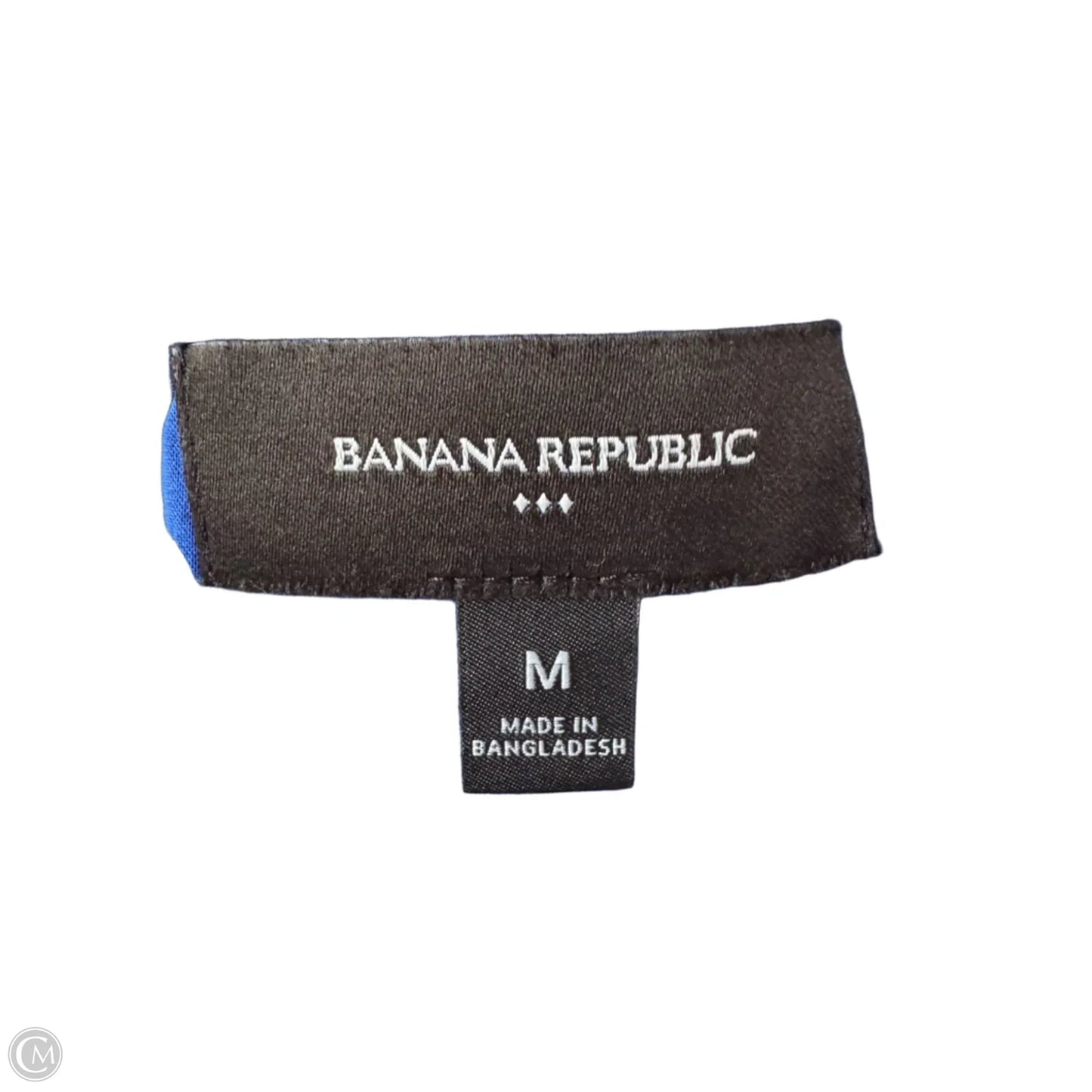 Dress Casual Midi By Banana Republic In Blue, Size: M